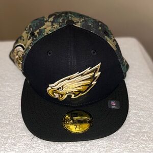 New Era Black and Camouflage 75th season NFL Hat